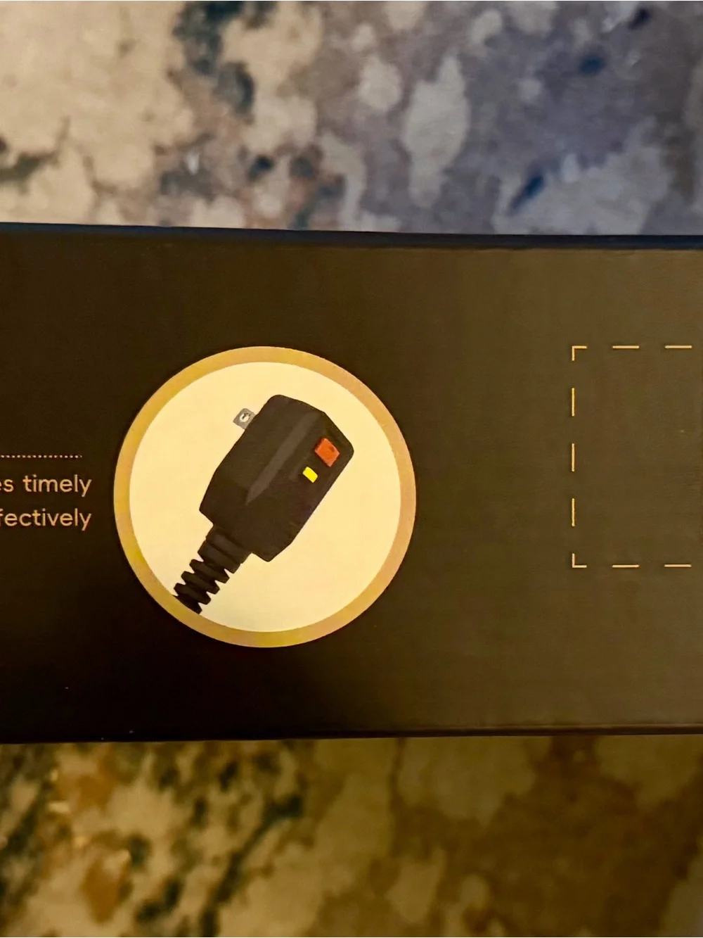 High-Speed Hair Dryer Brush - Black